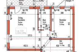Vanzare apartament 2 camere, 52,24 mp, imobil nou, zona strazii Eugen Ionesco