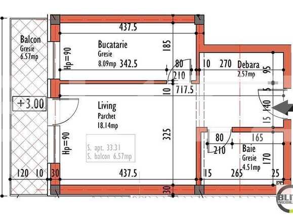 Garsonieră de vânzare Europa - 16951AV | BLITZ Cluj-Napoca | Poza1