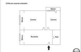 De vanzare apartament 2 camere, 57 mp, parcare, zona strazii Observatorului!