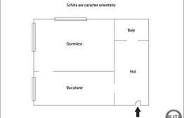 Garsoniera confort sporit, decomandata, 31 mp! Zona nou dezvoltata!