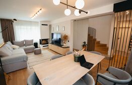 Triplex ultrafinisat, cu 4 camere, 120 mp, mobilat lux, cartierul Europa