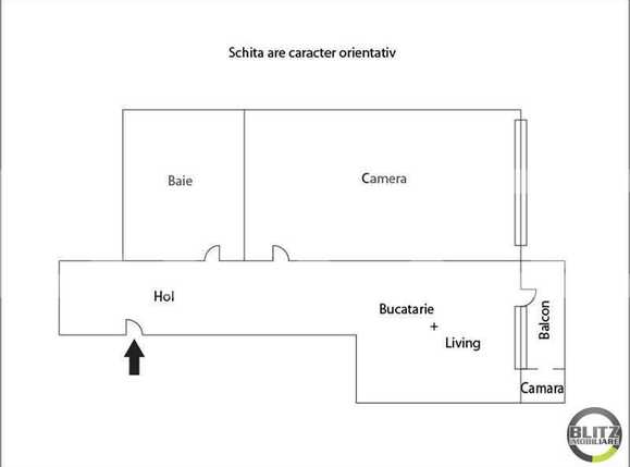 Garsonieră de vânzare Floreşti - 16977AV | BLITZ Cluj-Napoca | Poza12