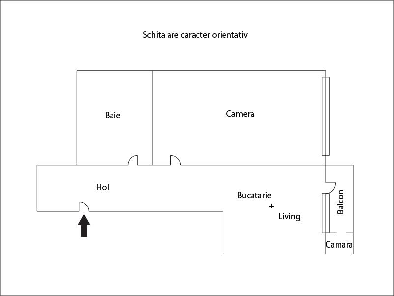 Garsonieră de vânzare Floreşti - 16977AV | BLITZ Cluj-Napoca | Poza1