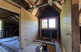 Cabană modernă în Mărișel, 4 dormitoare, teren de 1000mp