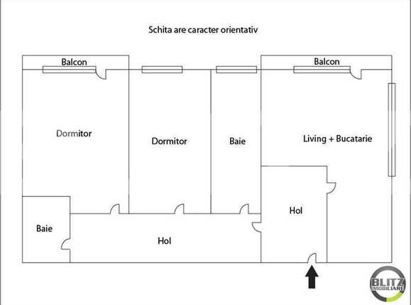 Apartament de vânzare 3 camere Gheorgheni - 16991AV | BLITZ Cluj-Napoca | Poza8
