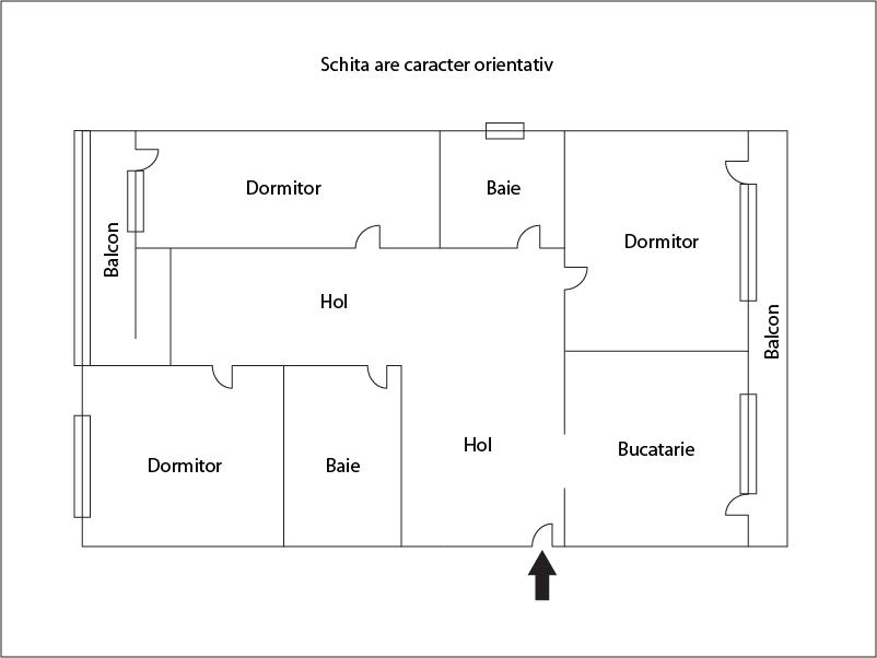 Apartament de vânzare 3 camere Intre Lacuri - 17000AV | BLITZ Cluj-Napoca | Poza1