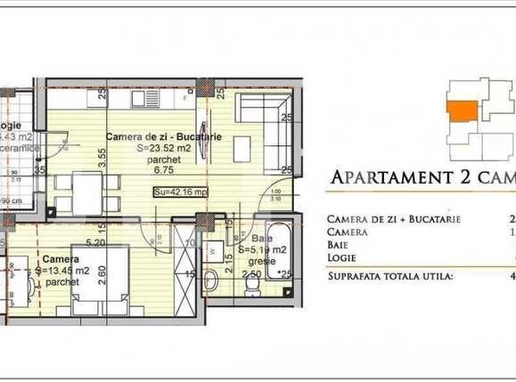 Apartament de vânzare 2 camere Baciu - 17003AV | BLITZ Cluj-Napoca | Poza1