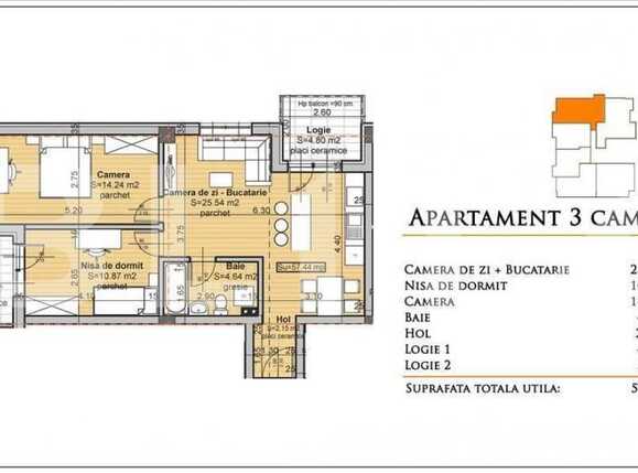 Apartament de vânzare 3 camere Baciu - 17004AV | BLITZ Cluj-Napoca | Poza1