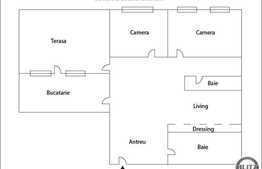 Vanzare apartament 3 camere, 88 mp, decomandat, garaj, zona centrala