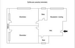 Vanzare apartament cu 3 camere, 63 mp! Zona strazii Plopilor!