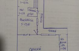 Apartament de vanzare, cu o camera, 73 mp, etaj 1, zona centrala