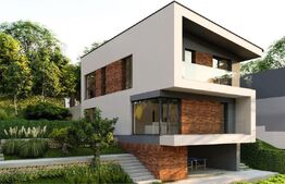 Casă modernă în Popești–170 mp utili, 600 mp teren