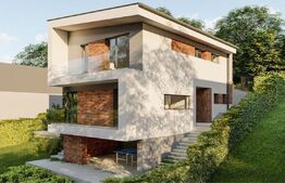 Casă modernă în Popești–170 mp utili, 600 mp teren