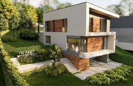 Casă modernă în Popești–170 mp utili, 600 mp teren