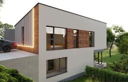 Casă modernă în Popești–170 mp utili, 600 mp teren