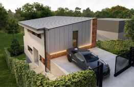 Casă modernă în Popești–170 mp utili, 600 mp teren