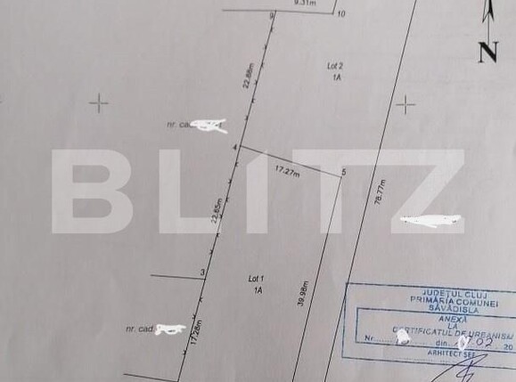 Teren de vânzare Exterior Vest - 170259TV | BLITZ Cluj-Napoca | Poza2