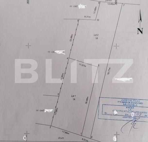 Teren de vânzare Exterior Vest - 170259TV | BLITZ Cluj-Napoca | Poza2