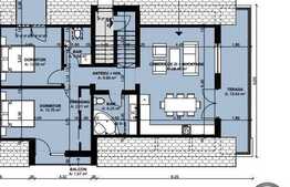 3 camere, 77.84 mp! Terasa de 9.25 mp, 2 balcoane! Loc parcare! Zona Somesului!