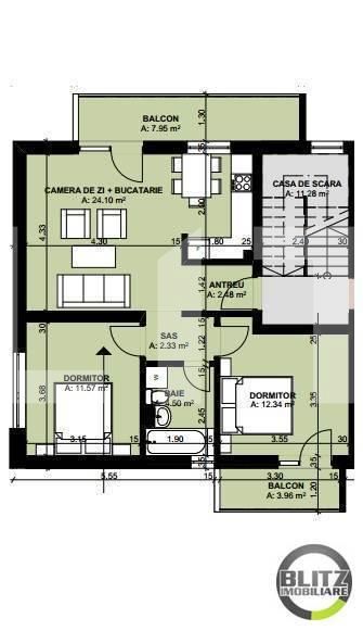 Apartament de vânzare 3 camere Floreşti - 17028AV | BLITZ Cluj-Napoca | Poza6