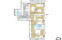 Vanzare apartament 3 camere, 86.20 mp, semifinisat, zona strazii Calea Turzii