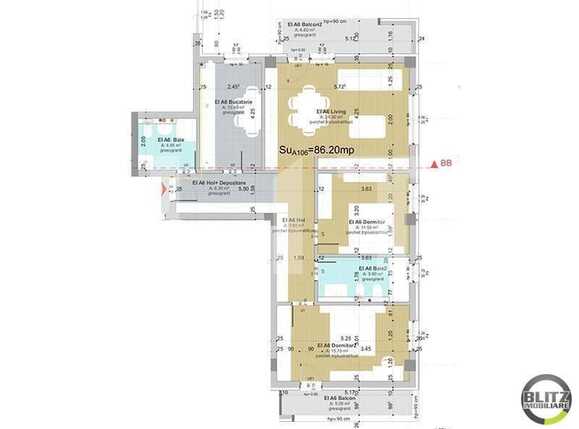 Apartament de vânzare 3 camere Bună Ziua - 17035AV | BLITZ Cluj-Napoca | Poza1