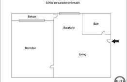 Vanzare apartament 2 camere, 48 mp, loc de parcare, zona Pod IRA!