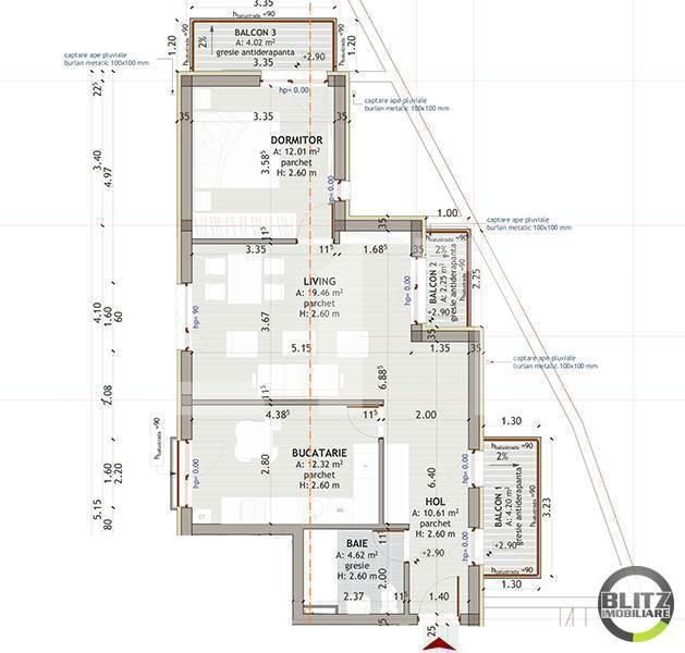 Apartament de vânzare 2 camere Zorilor - 17042AV | BLITZ Cluj-Napoca | Poza2