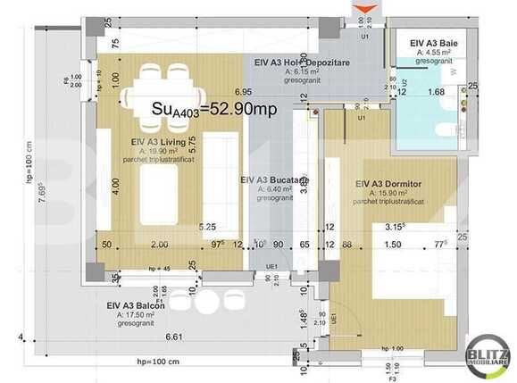 Apartament de vânzare 2 camere Bună Ziua - 17045AV | BLITZ Cluj-Napoca | Poza1