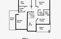 Casa 320 mp, teren 700mp, Feleacu, constructie high-end view spre oras