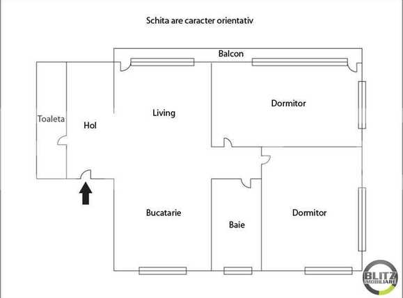 Apartament de vânzare 3 camere Iris - 17050AV | BLITZ Cluj-Napoca | Poza13