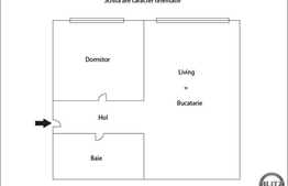 Vanzare apartament 2 camere, 46 mp, zona strazii Teleorman!