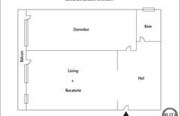 Apartament 2 camere, 45 mp! Loc de parcare! Zona TERRA!