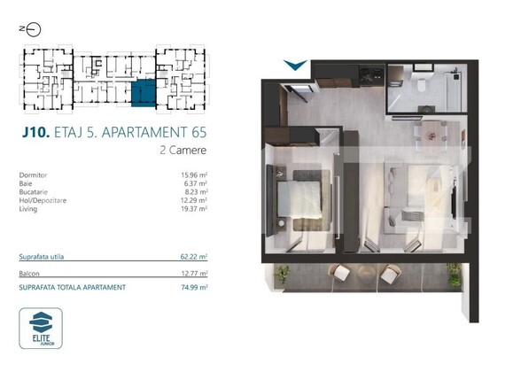Apartament de vânzare 2 camere Marasti - 170577AV | BLITZ Cluj-Napoca | Poza2