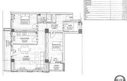 Vanzare apartament 3 camere, 78,60 mp, parcare, semifinisat, zona Polus Center