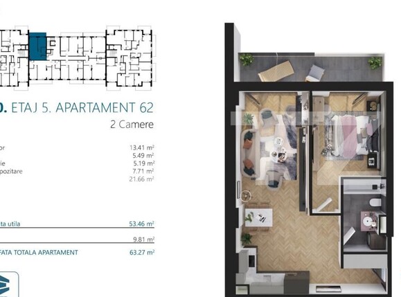 Apartament de vânzare 2 camere Marasti - 170582AV | BLITZ Cluj-Napoca | Poza2