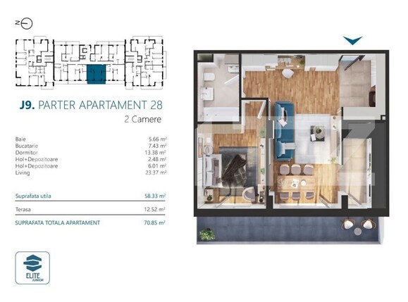 Apartament de vânzare 2 camere Marasti - 170588AV | BLITZ Cluj-Napoca | Poza7