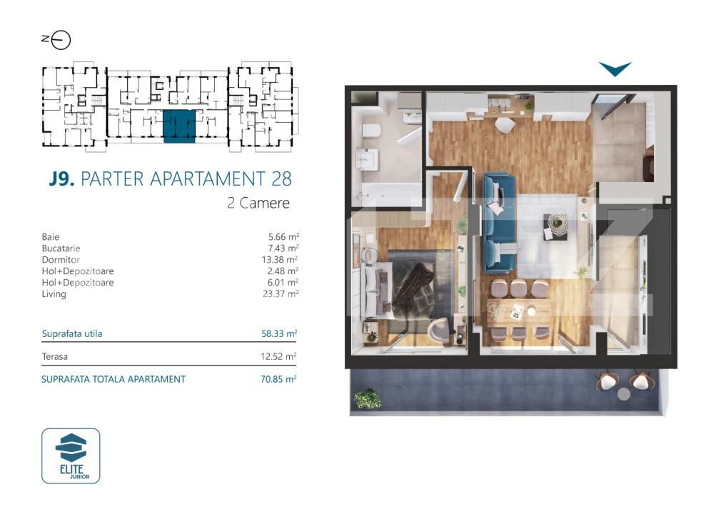 Apartament de vânzare 2 camere Marasti - 170588AV | BLITZ Cluj-Napoca | Poza7