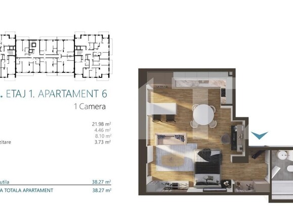 Apartament de vânzare 2 camere Marasti - 170589AV | BLITZ Cluj-Napoca | Poza2