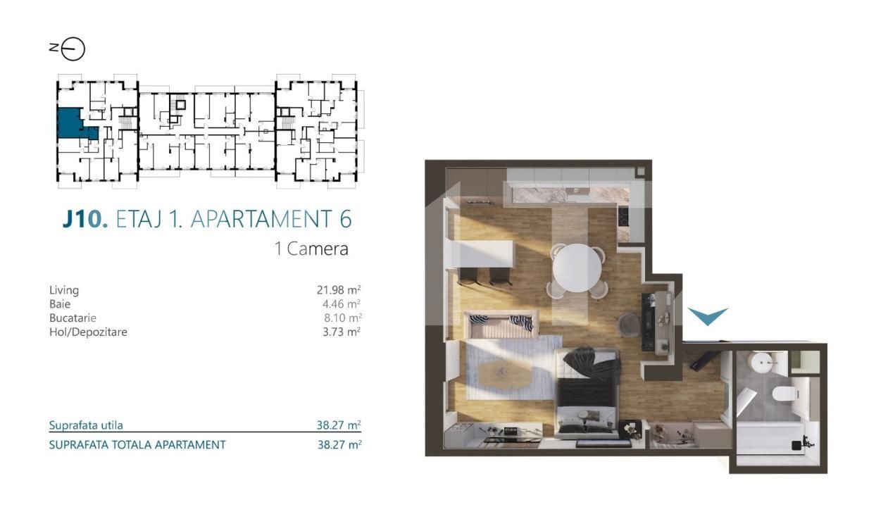 Apartament de vânzare 2 camere Marasti - 170589AV | BLITZ Cluj-Napoca | Poza2