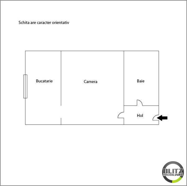 Garsonieră de vânzare Manastur - 1706AV | BLITZ Cluj-Napoca | Poza1