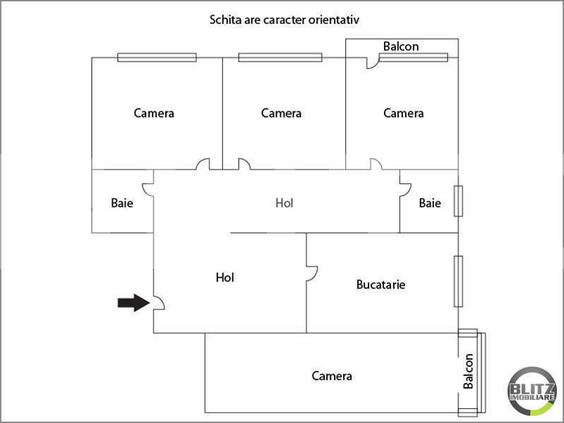 Apartament de vânzare 4 camere Marasti - 17060AV | BLITZ Cluj-Napoca | Poza9