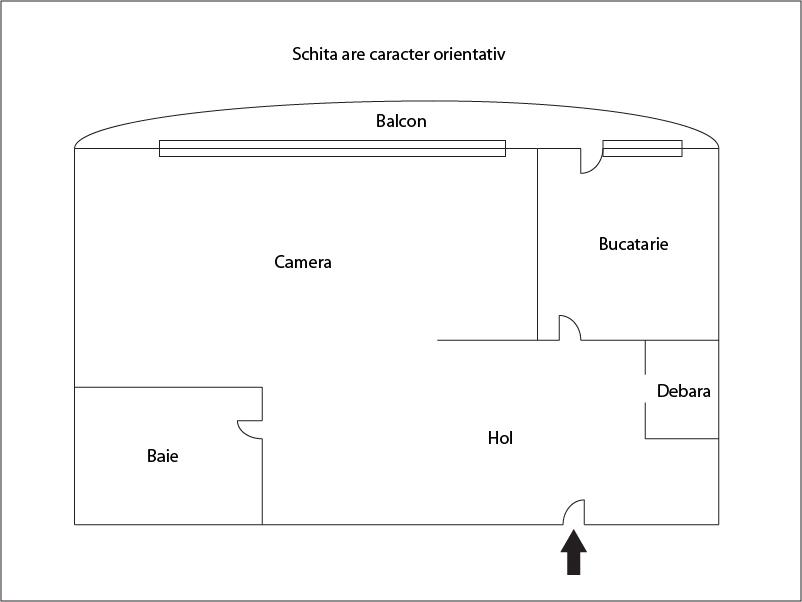 Garsonieră de vânzare Floreşti - 17065AV | BLITZ Cluj-Napoca | Poza1