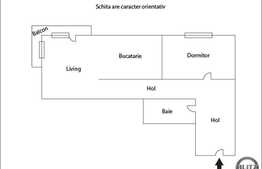 Vanzare 2 camere, 58.14 mp! Loc de parcare! Zona strazii Muzeul Apei!