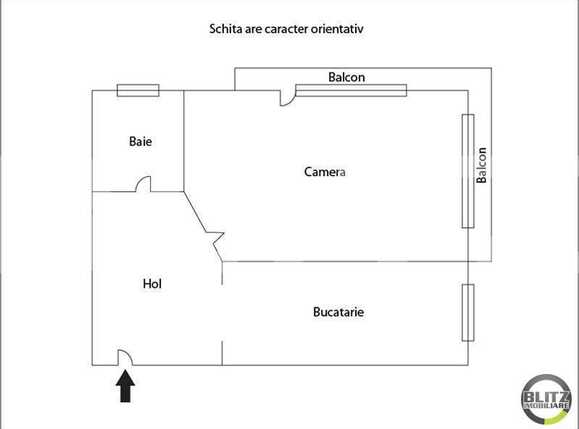 Garsonieră de vânzare Marasti - 17069AV | BLITZ Cluj-Napoca | Poza8