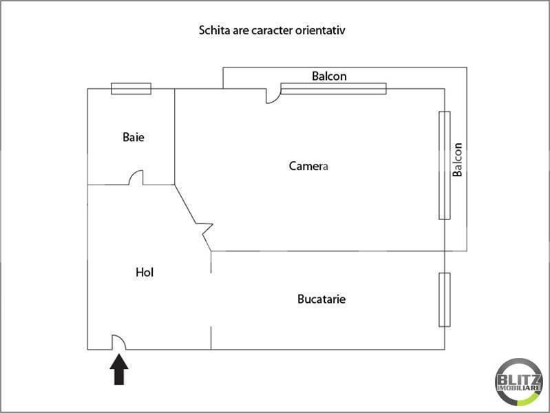 Garsonieră de vânzare Marasti - 17069AV | BLITZ Cluj-Napoca | Poza8