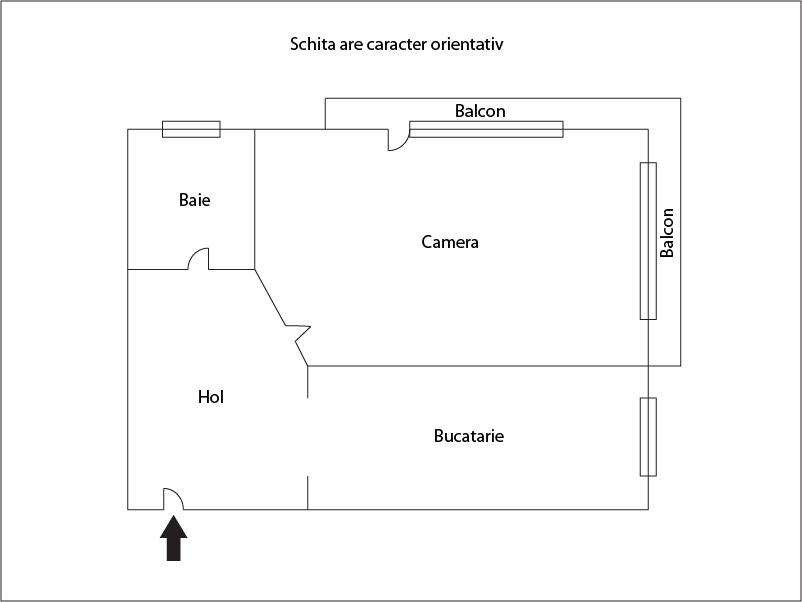 Garsonieră de vânzare Marasti - 17069AV | BLITZ Cluj-Napoca | Poza1
