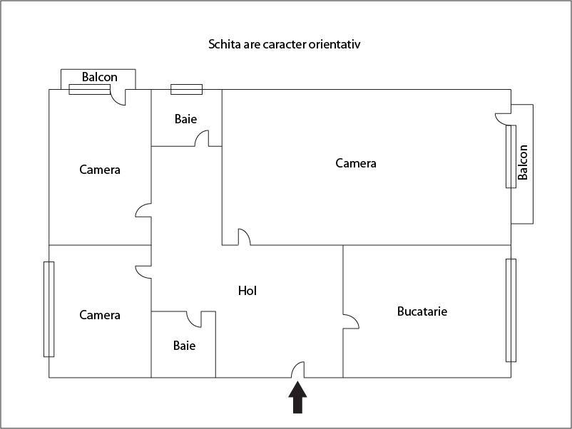 Apartament de vânzare 3 camere Manastur - 17071AV | BLITZ Cluj-Napoca | Poza1
