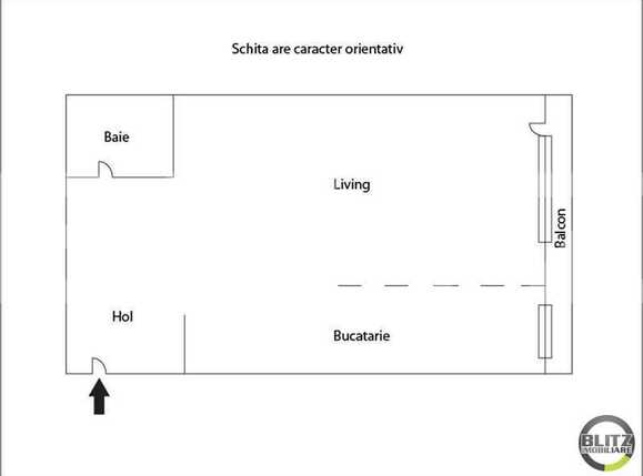 Garsonieră de vânzare Floreşti - 17073AV | BLITZ Cluj-Napoca | Poza6