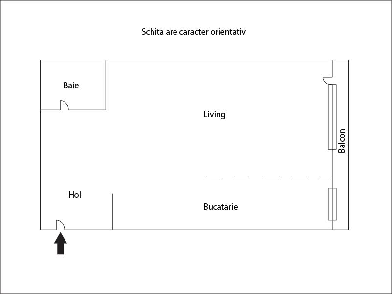 Garsonieră de vânzare Floreşti - 17073AV | BLITZ Cluj-Napoca | Poza1